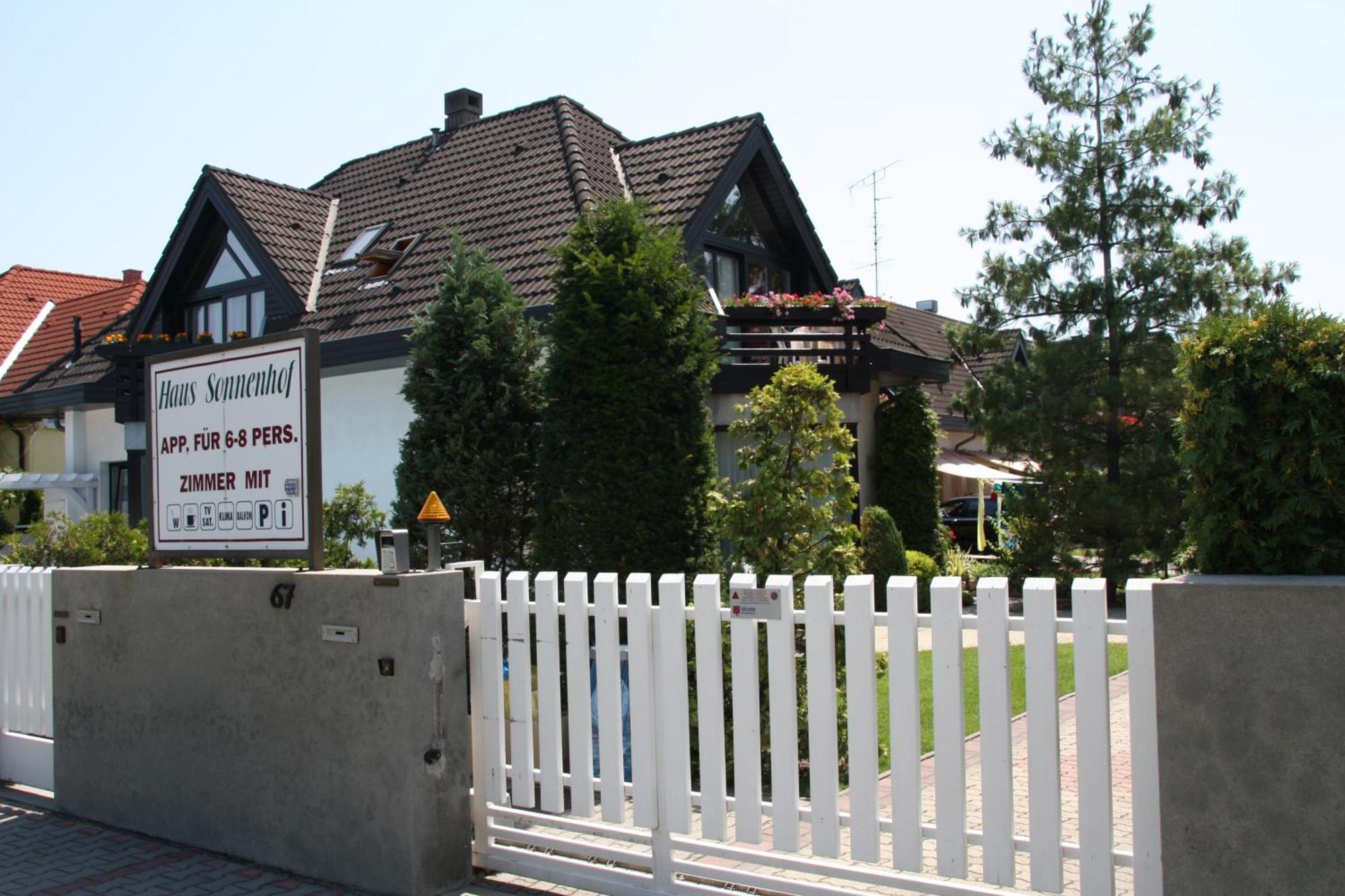 Haus Sonnenhof Otel Siofok Dış mekan fotoğraf